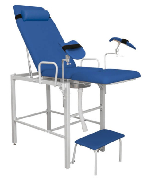 Кресло гинекологическое ДЗМО КГ-2 (синий)